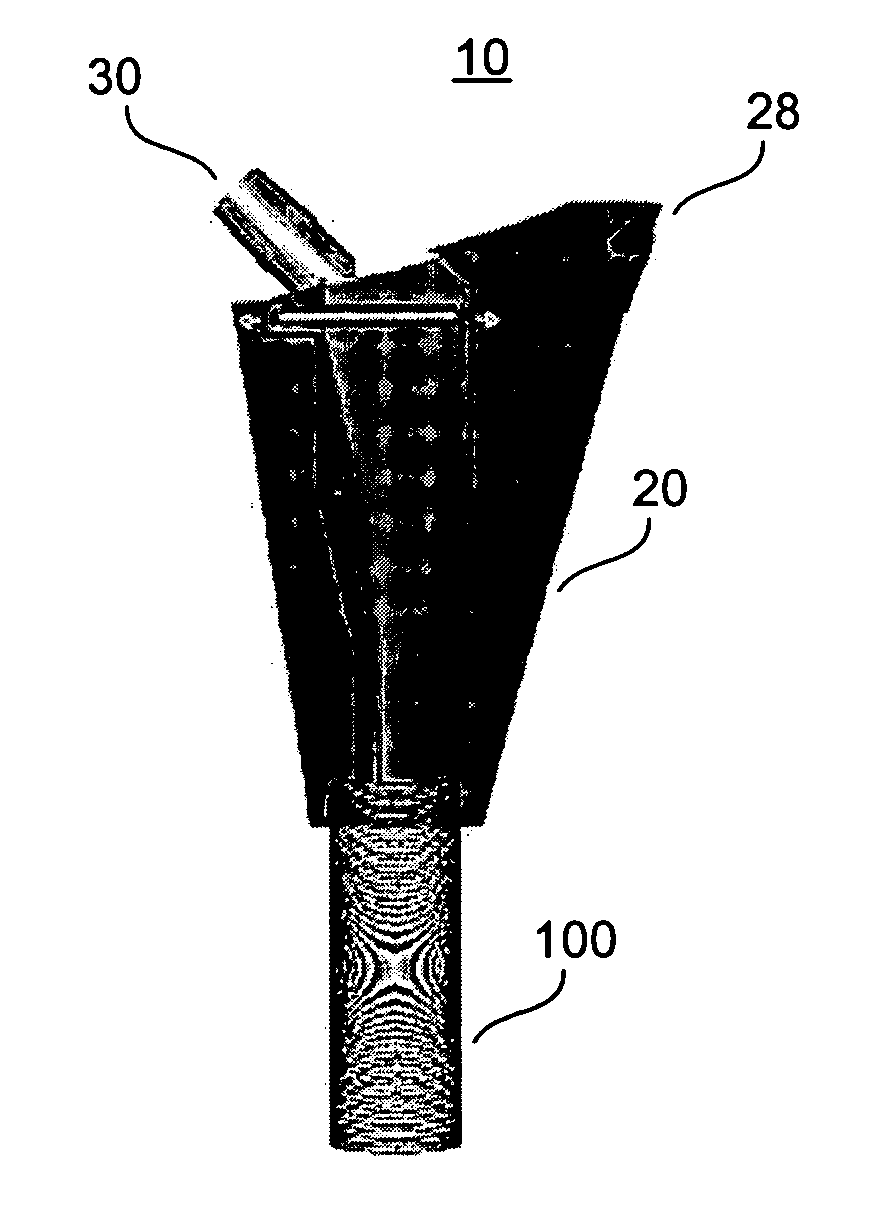 Device and method for reconstruction of osseous skeletal defects