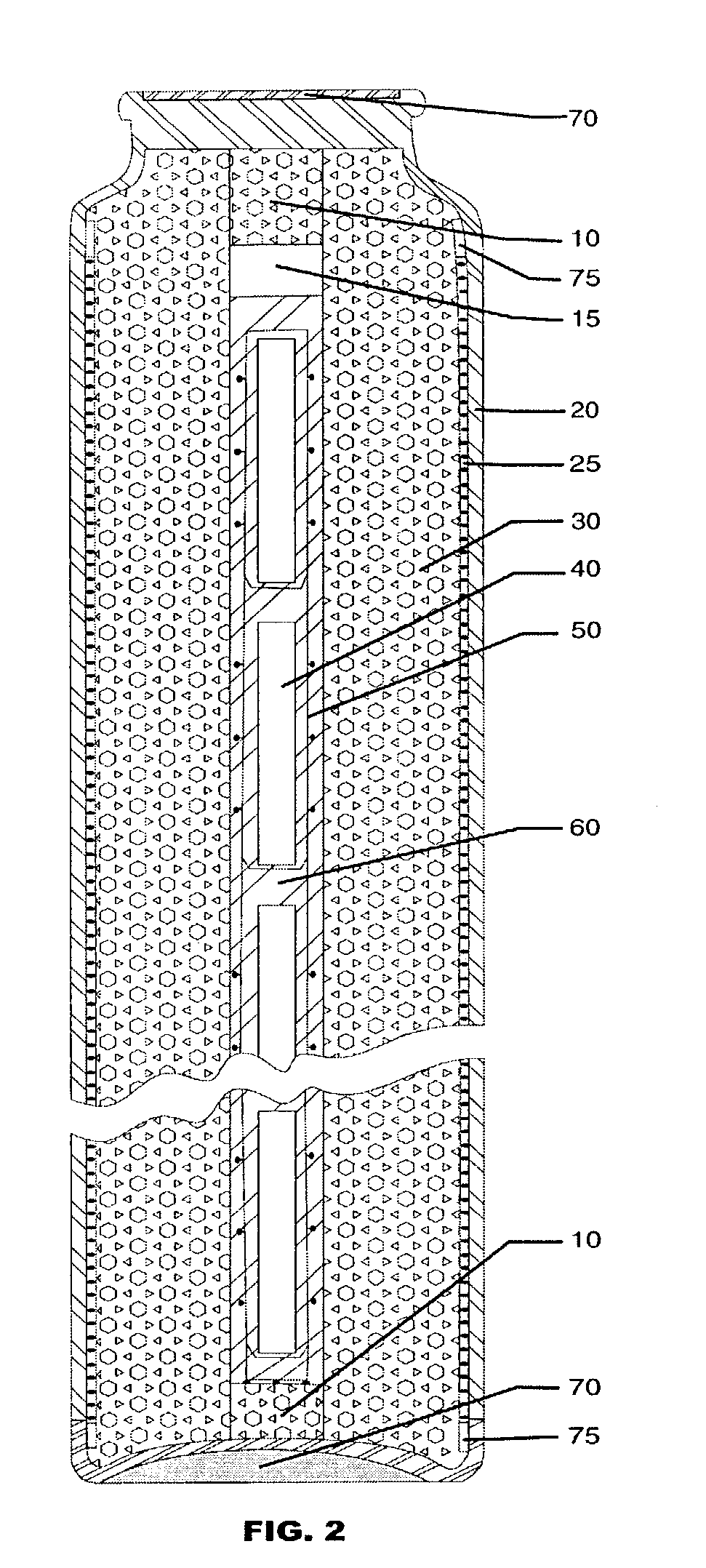 Cesium and strontium capsule disposal package