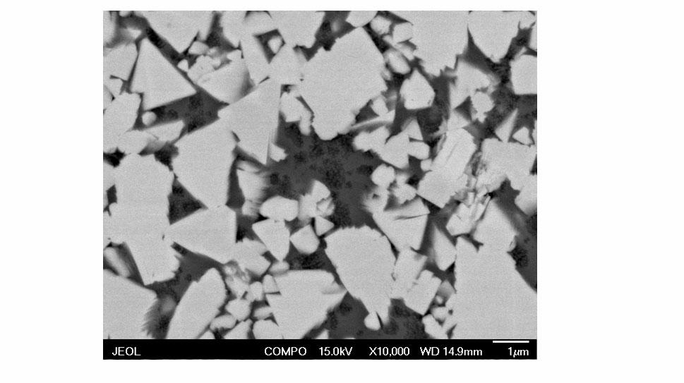 WC-Co hard alloy with binding phase enhanced by Ni3Al and preparation method thereof