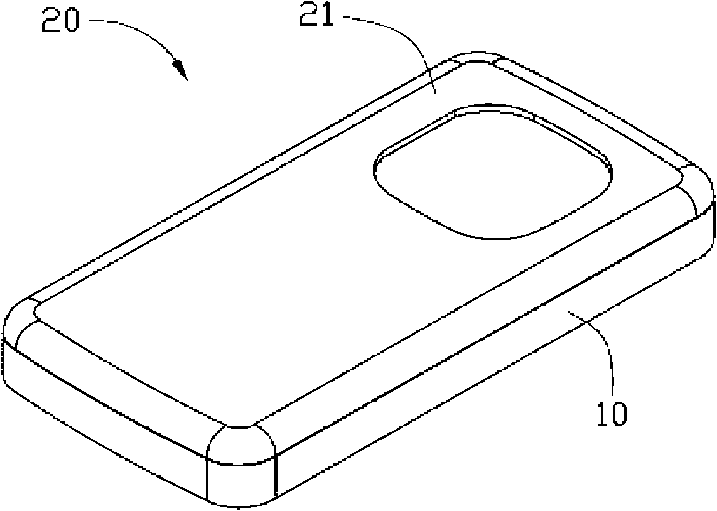 Shell and electronic device using the same