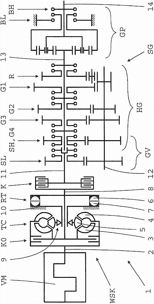 Method for performing gear shifting control on automated gear shifting transmission