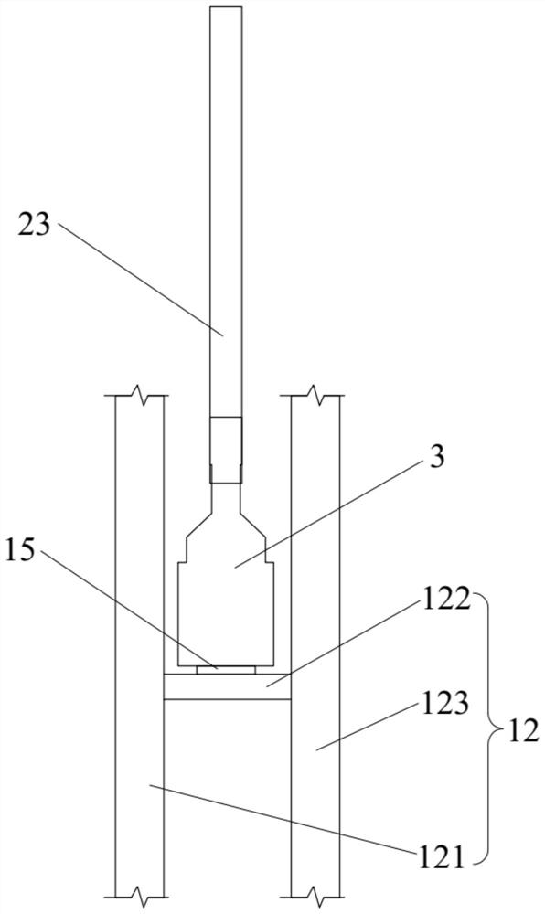 Installation and unloading method for large-span cantilever corridor