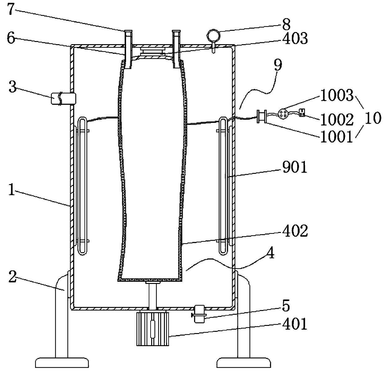 Seawater immersion device