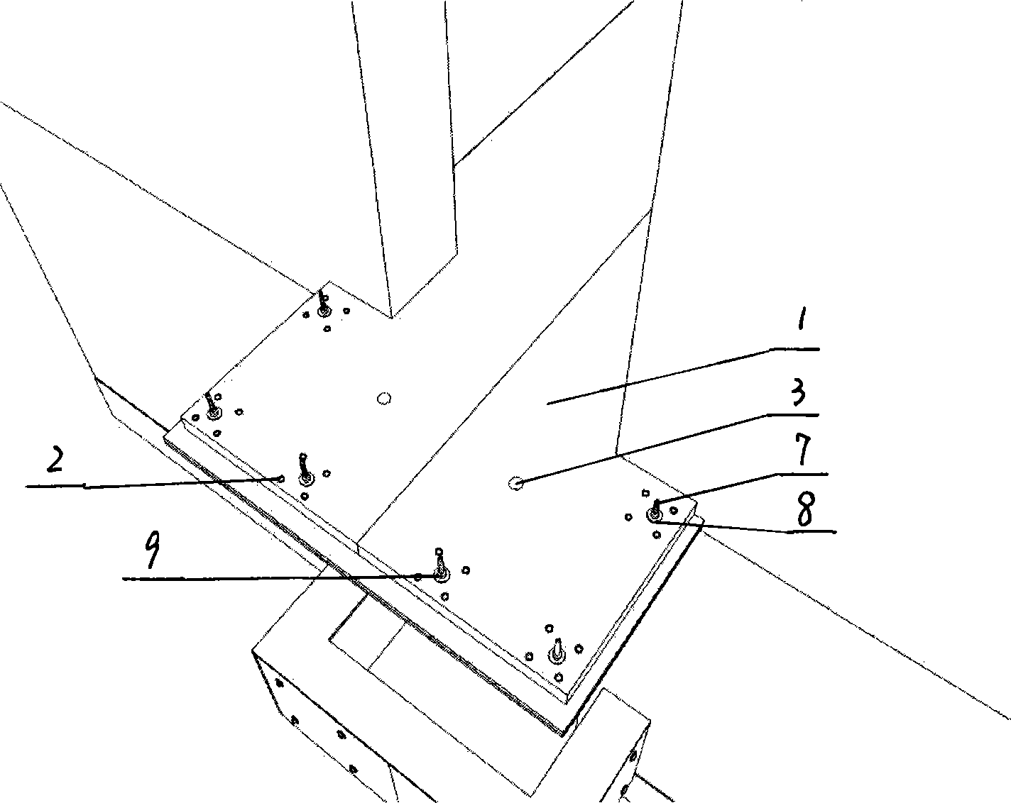 Composite heat-preservation balcony and construction method thereof