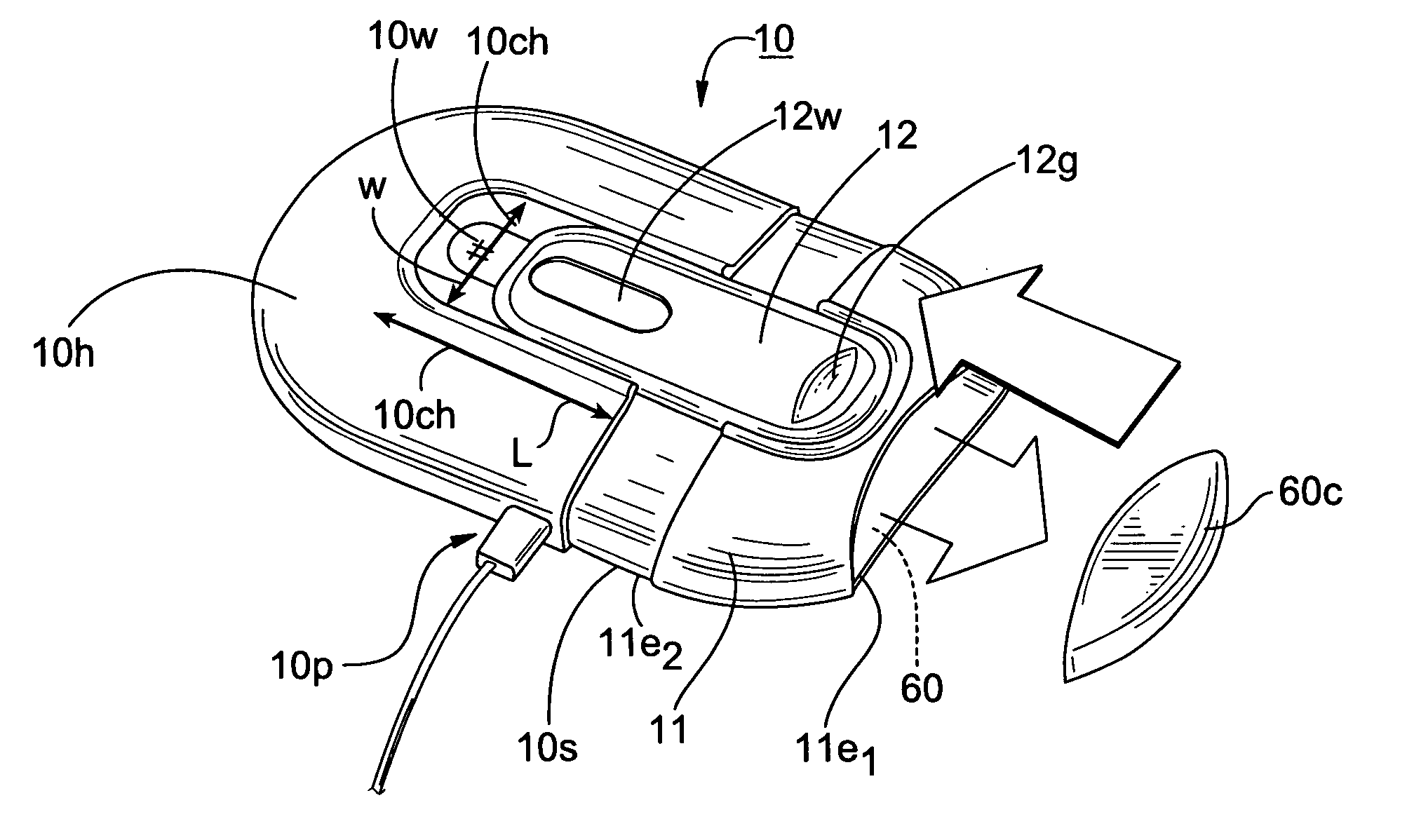 Inhalers with extendable/retractable forward member and associated methods of dispensing inhalant substances