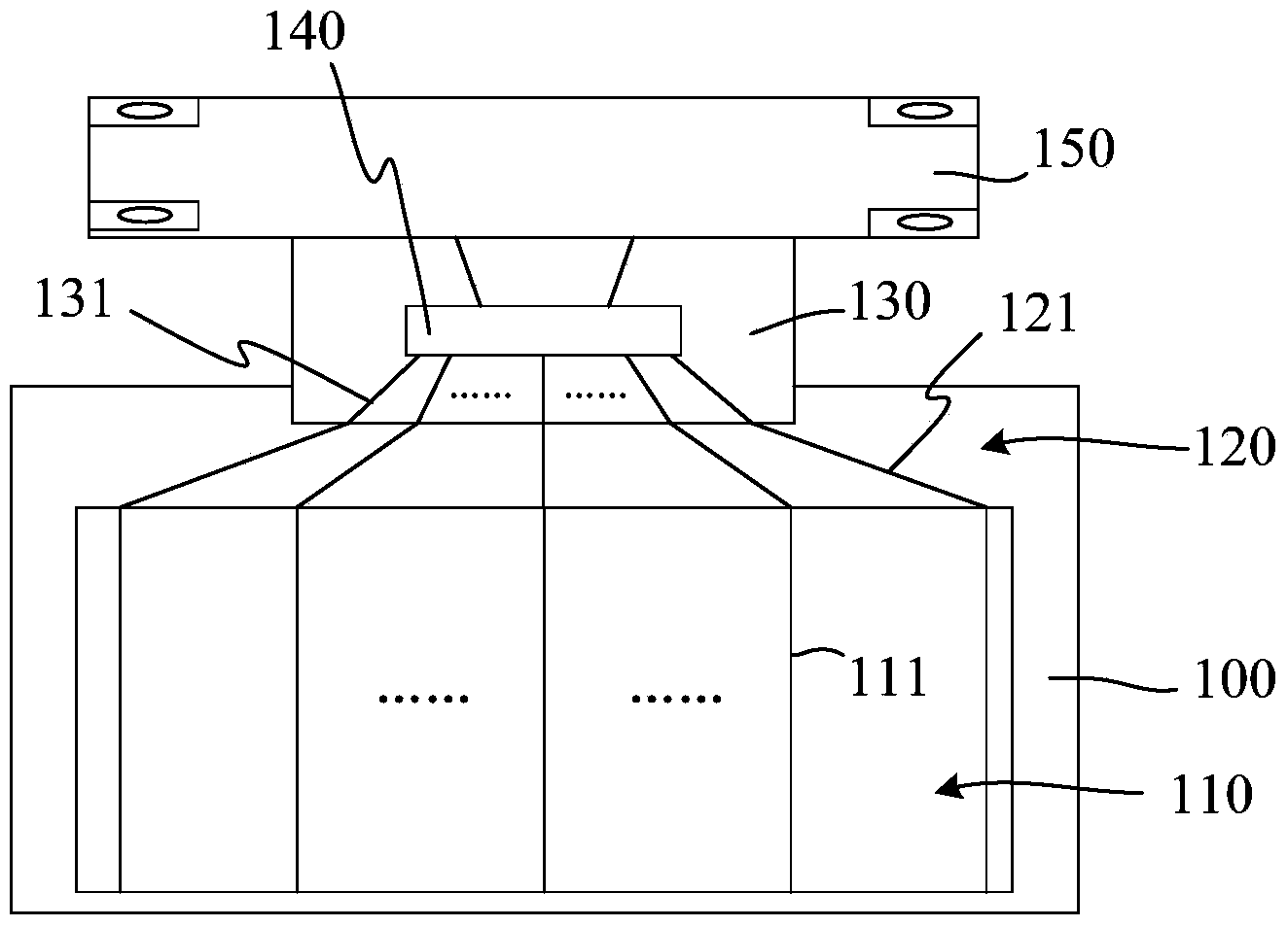 Display panel assembly and adjusting method thereof, and display device