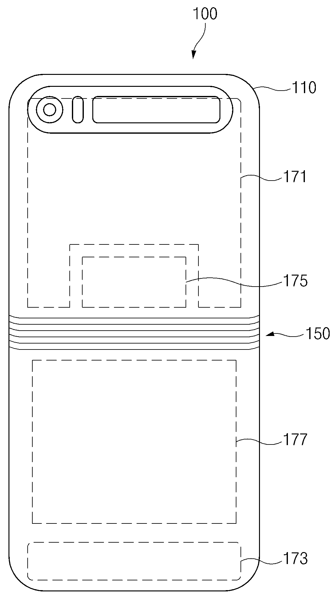 Electronic device including flexible housing