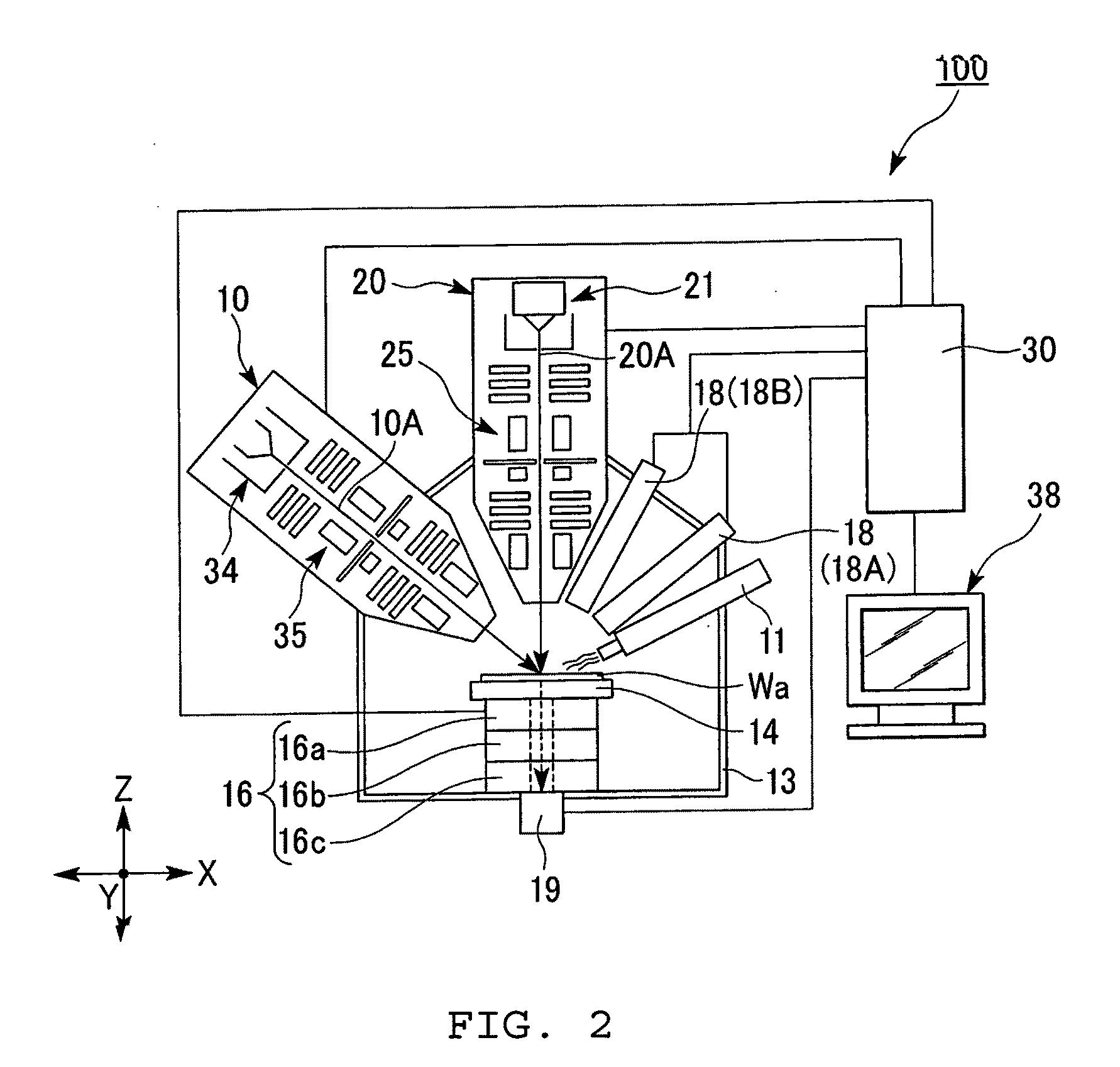 Composite focused ion beam device, and processing observation method and processing method using the same