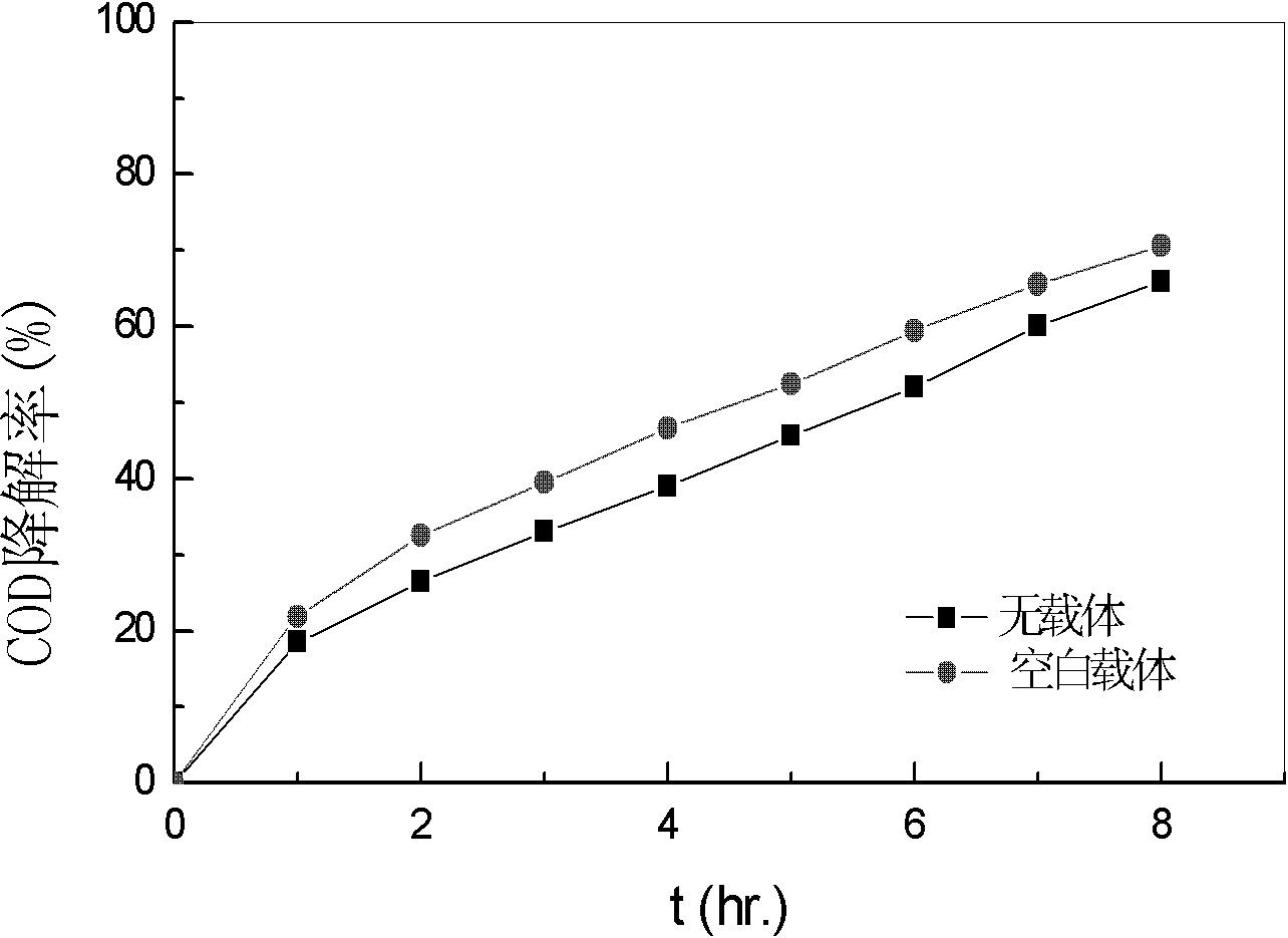Method for treating reverse osmosis concentrates of petrochemical wastewater