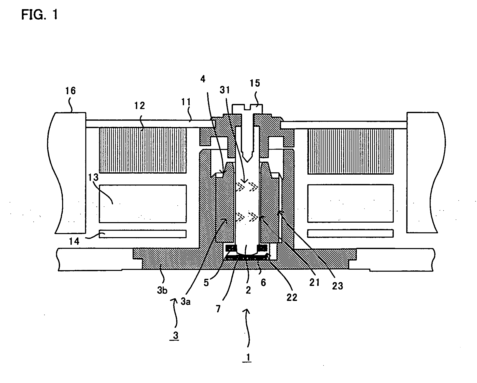 Bearing device and motor using the bearing device