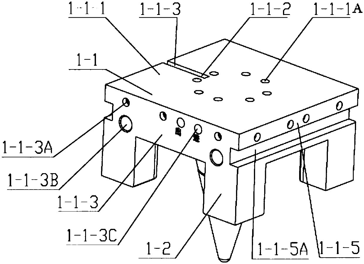 A hot-pressing mold for a conical cover