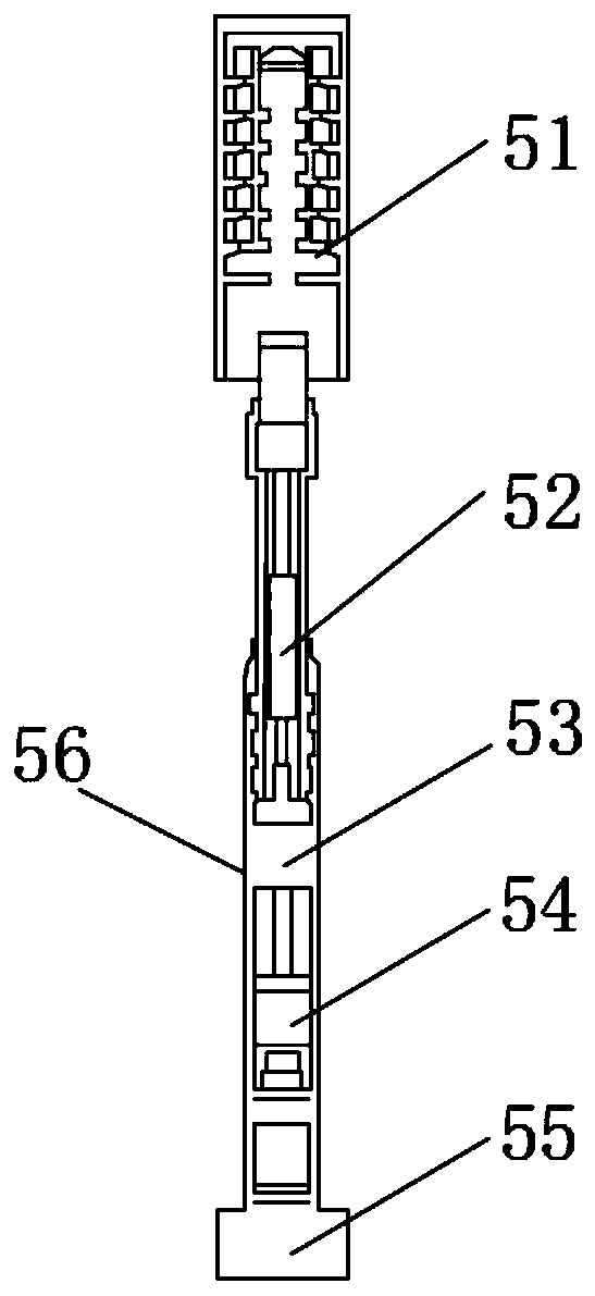 Mechanical survey system based on drilling fluid circulation