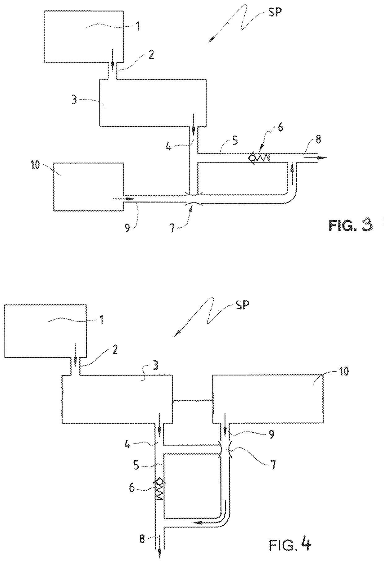 Pumping system for generating a vacuum and method for pumping by means of this pumping system