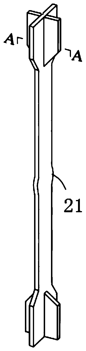Assembly type buckling restrained brace capable of visually inspecting segmented restraint