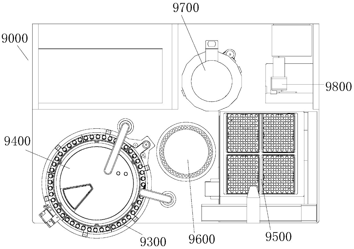 Liquid heating transfer device for analyzer and its application in magnetic bead washing and separation