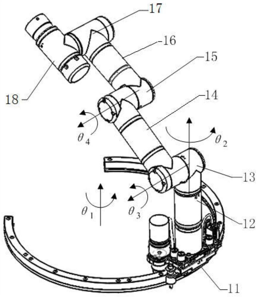 Three-dimensional motion gravity compensation system for space manipulator