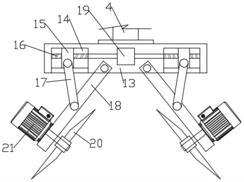 Greening automatic pruning and maintaining robot based on Internet of Things