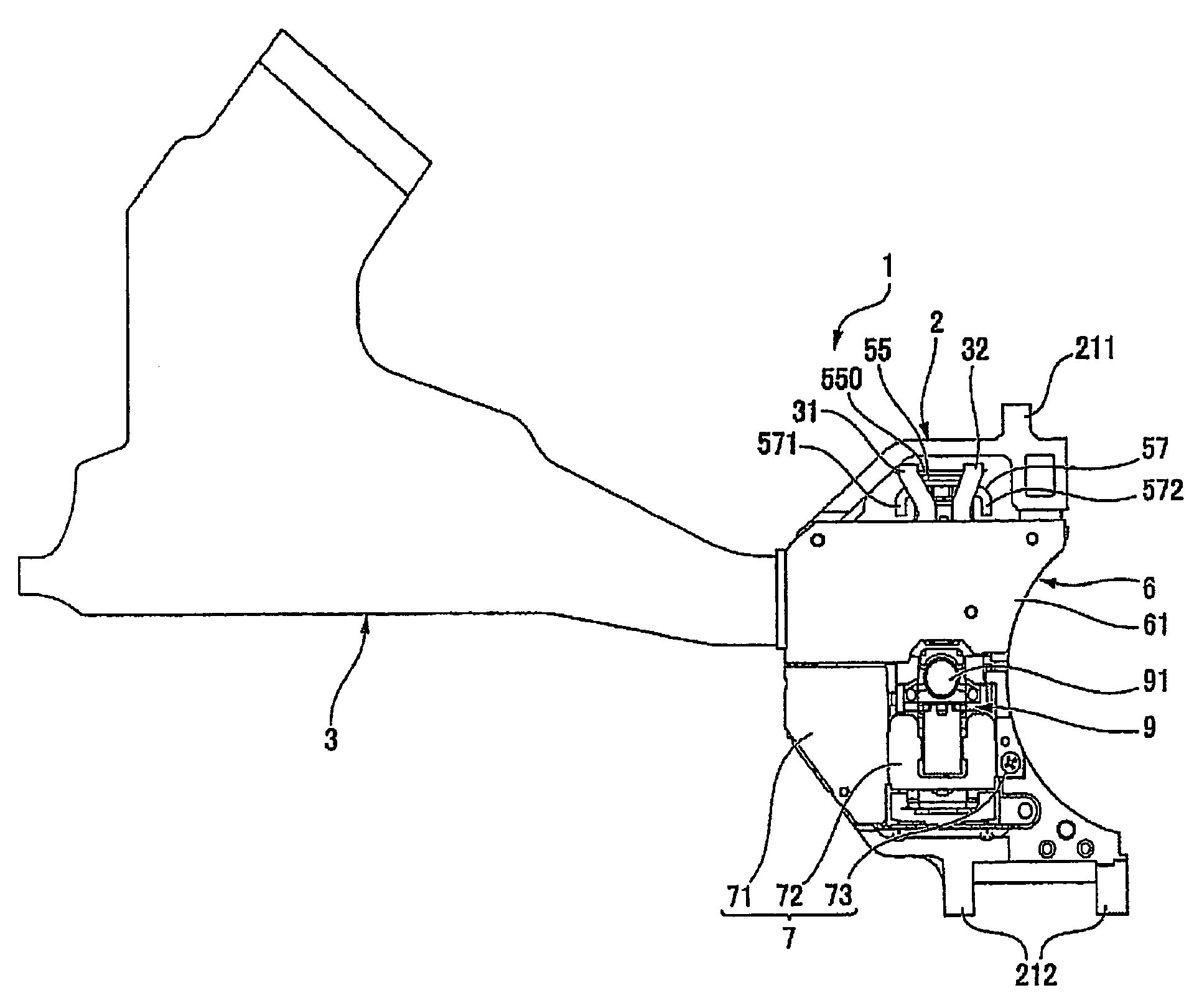 Optical head device and disk drive device