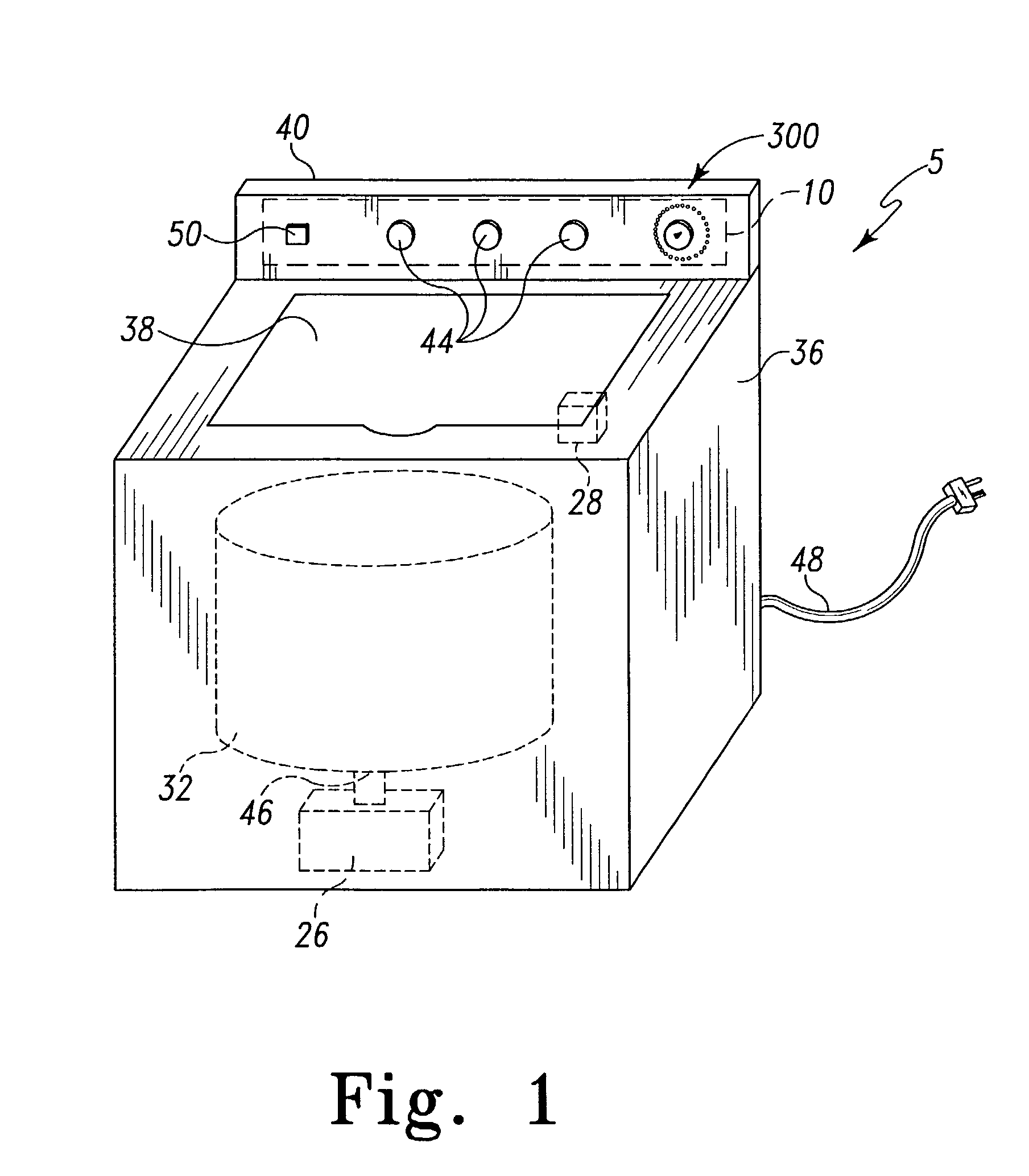 Appliance control system with hyperspin mode