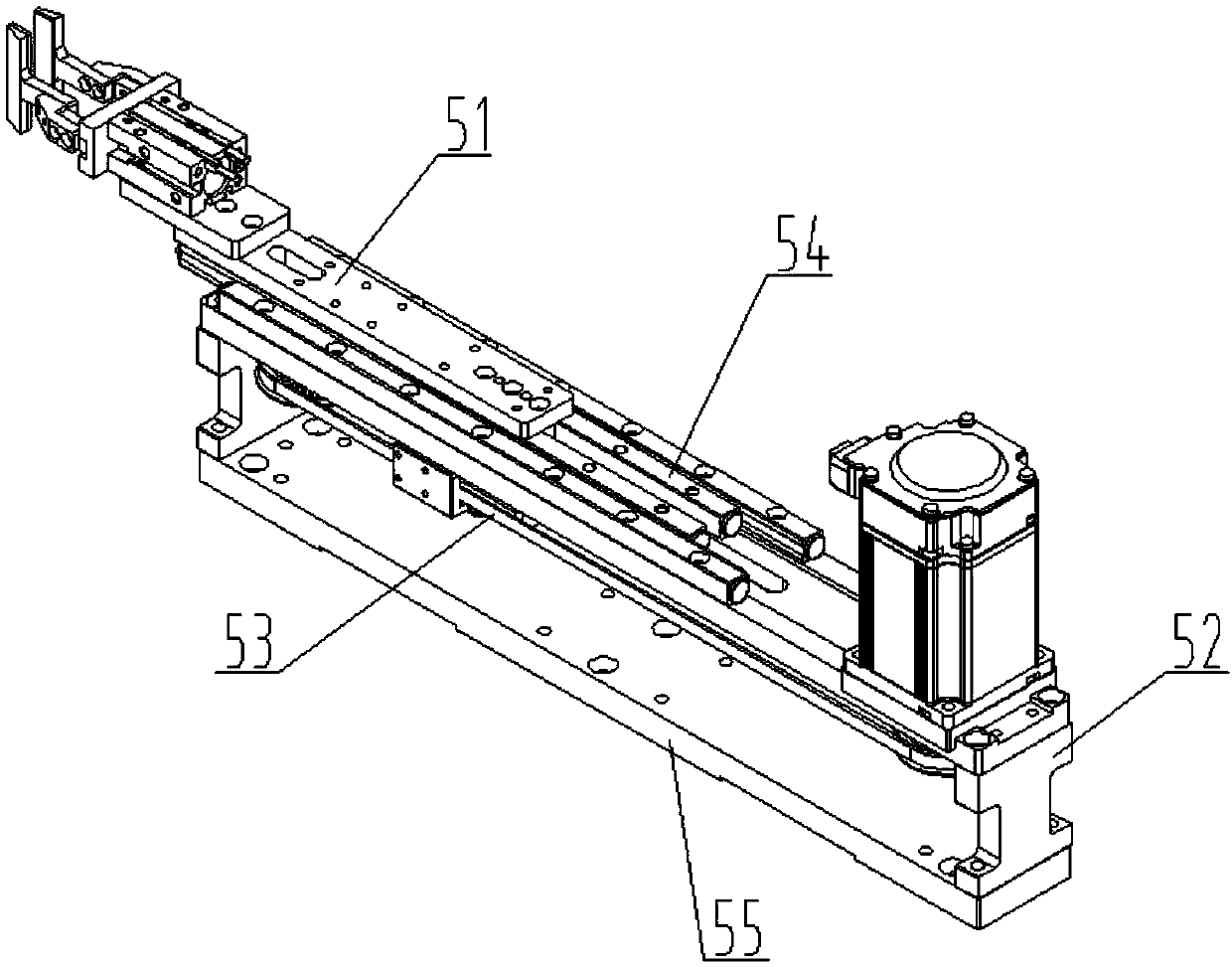 Electric core winding device