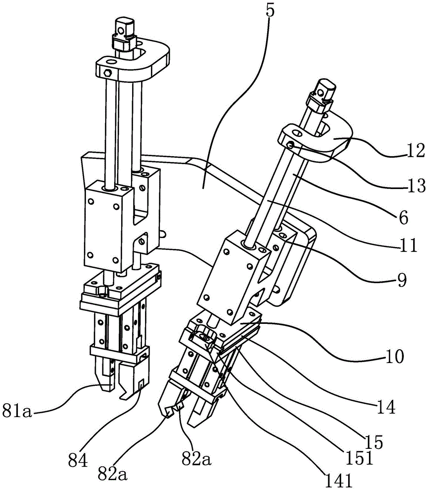 Automatic loading-unloading device of machine tool
