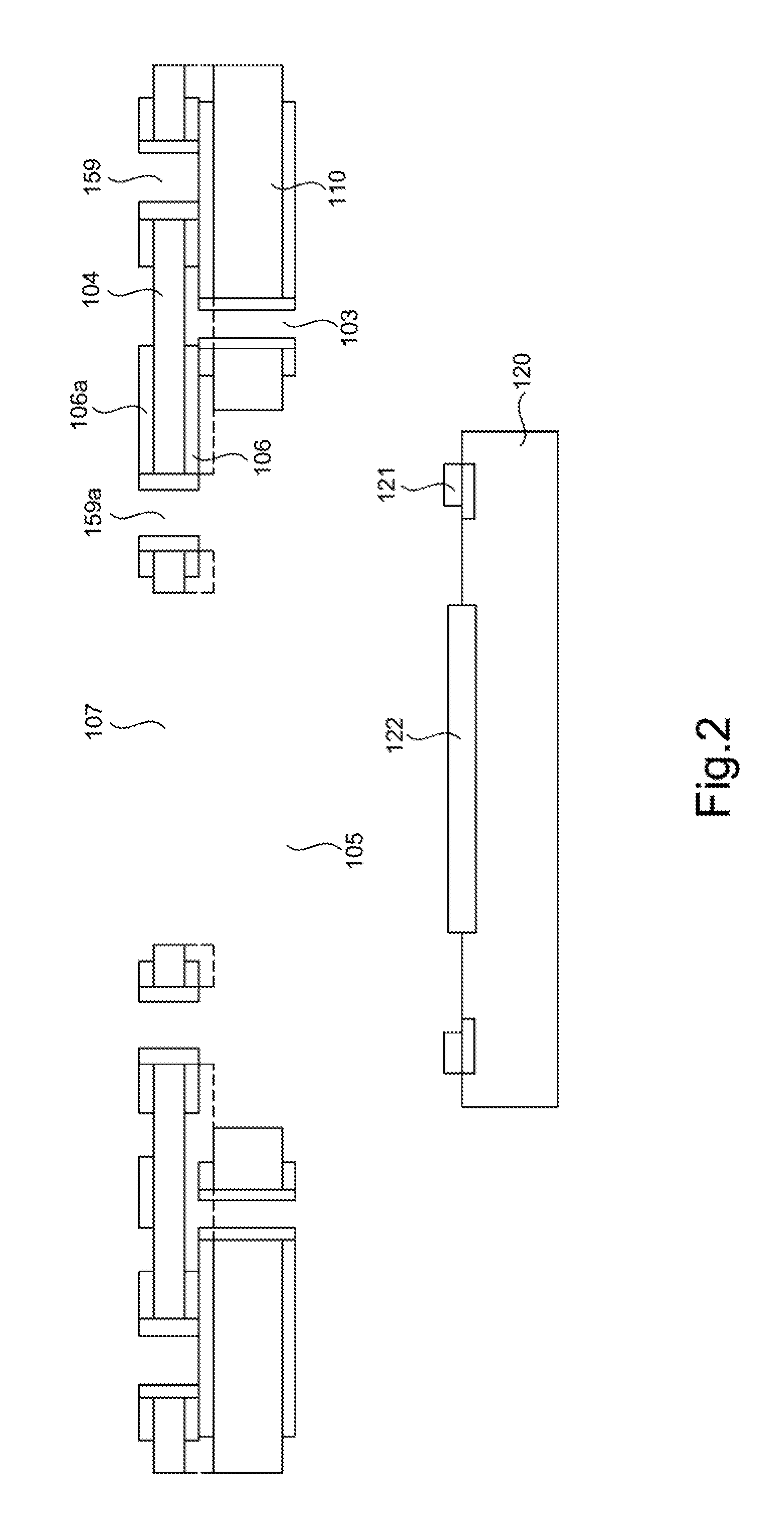 Image Sensor Package with Dual Substrates and the Method of the Same