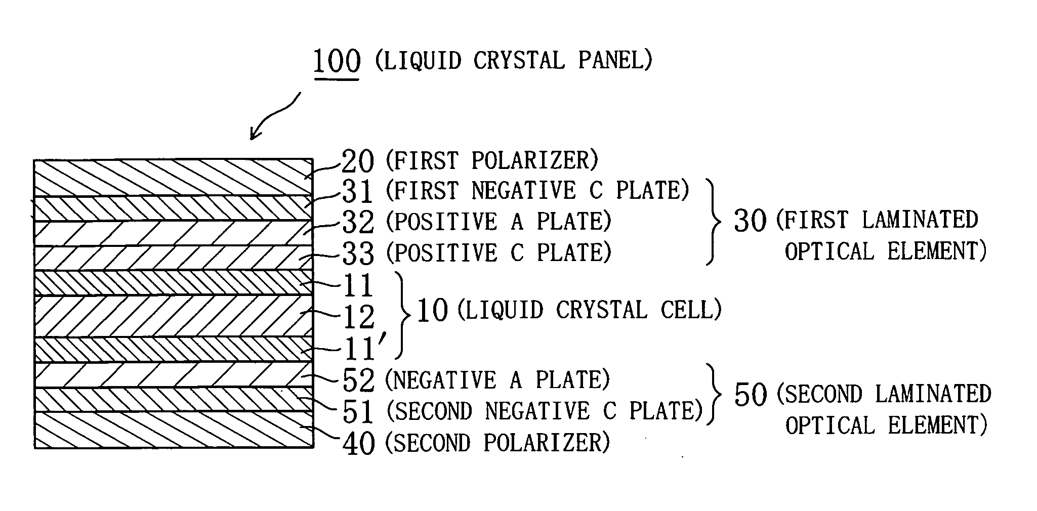 Liquid Crystal Panel, Liquid Crystal Television, and Liquid Crystal Display Apparatus