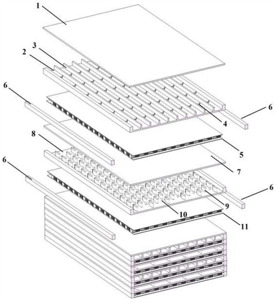 A composite structure printed circuit board type lng gasifier core with thermoelectric generator