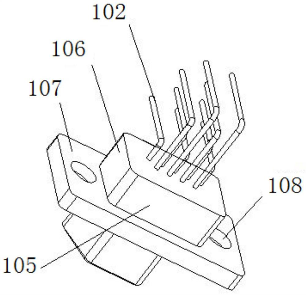 A space vehicle device and an installation method of a curved plug printed board connector