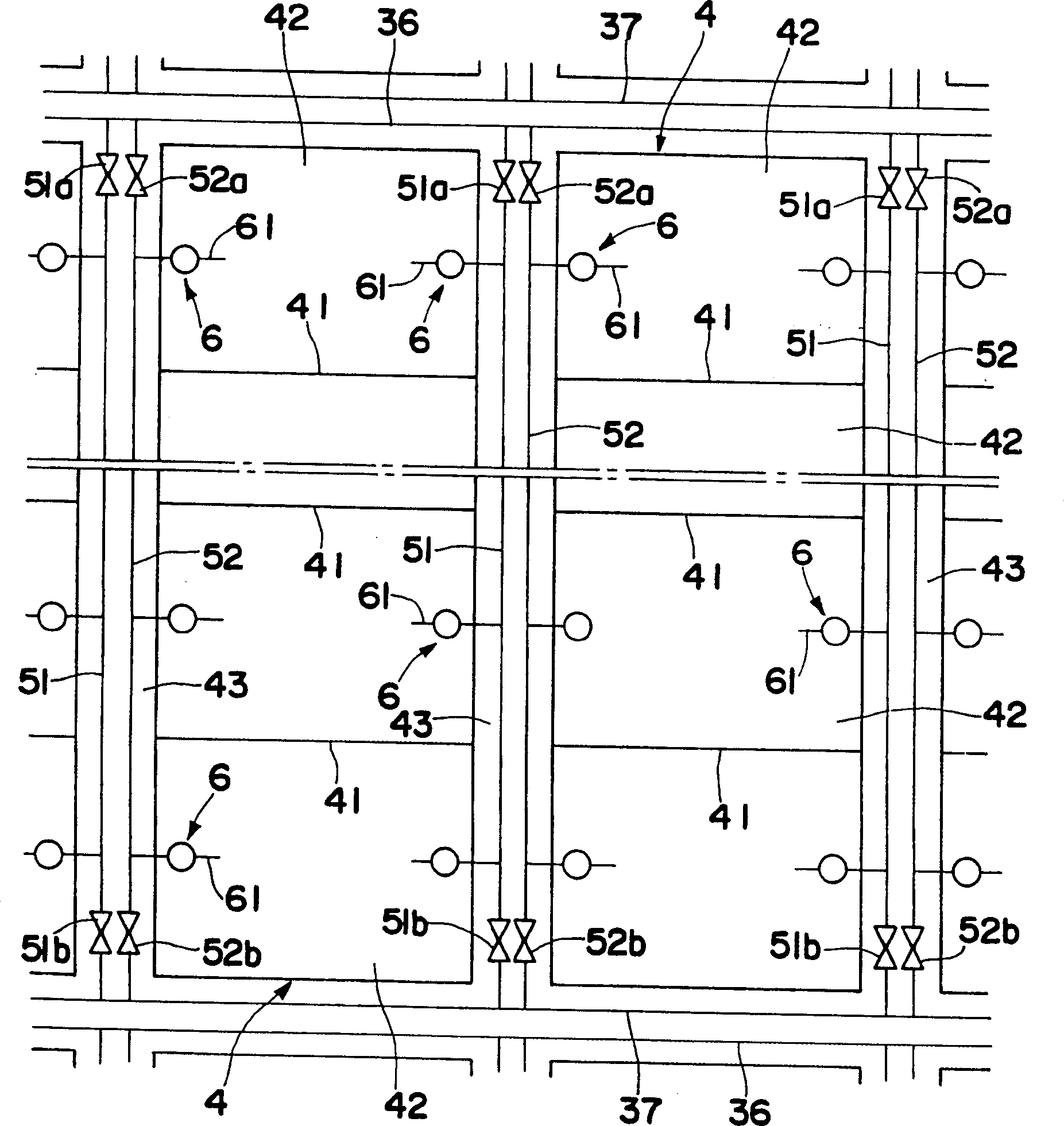 Water level regulating device for paddy field