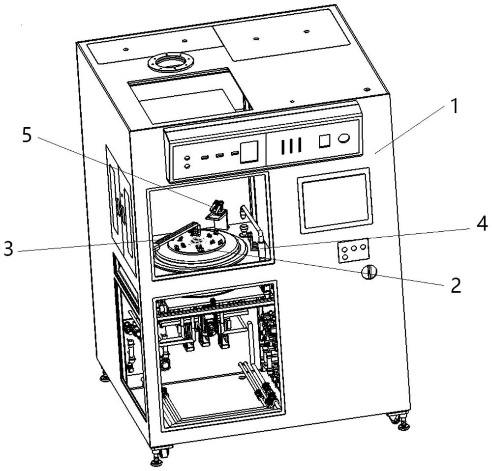 Cleaning disc structure of single wafer cleaning device and single wafer cleaning device