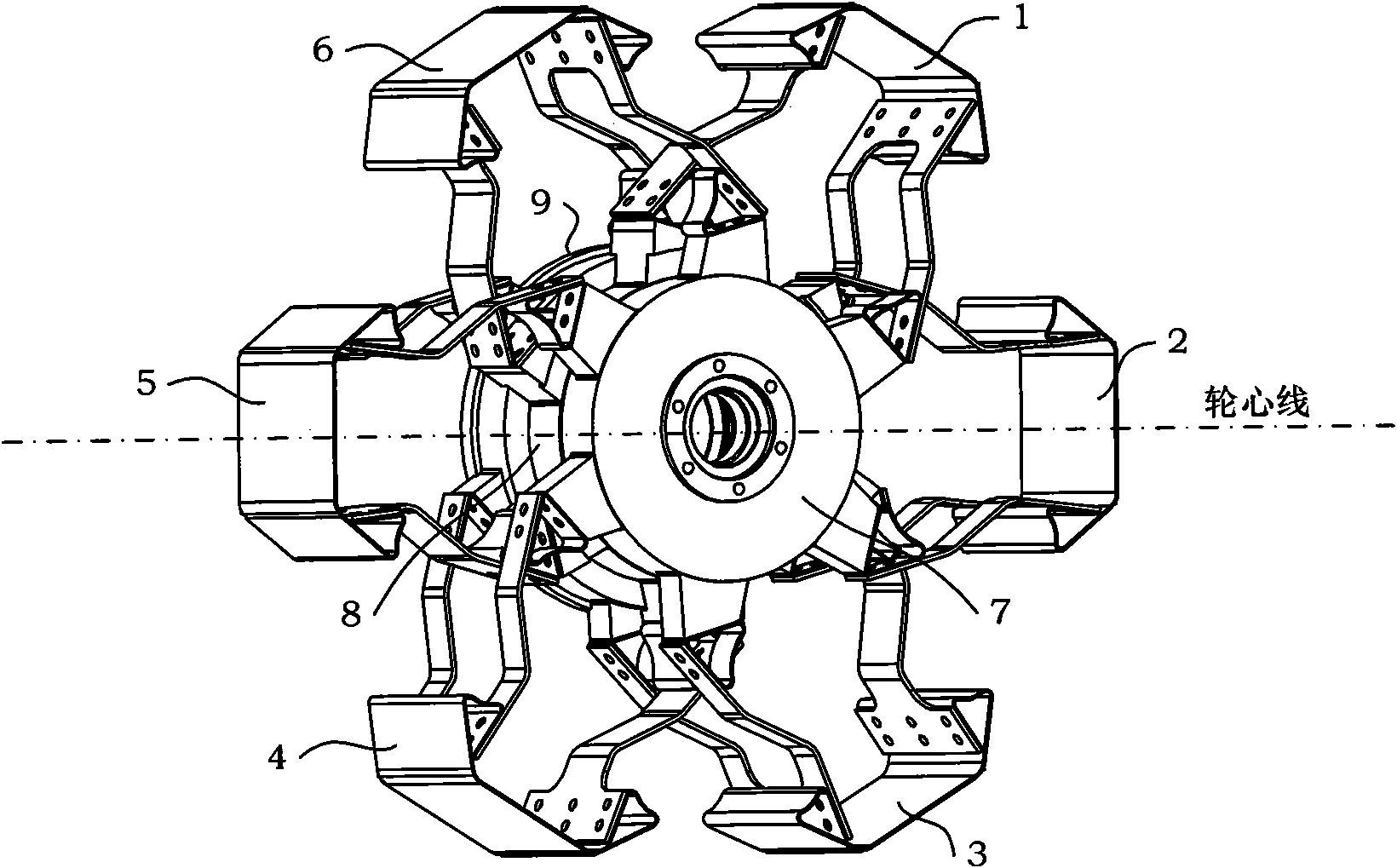Multifunctional vehicle with variable diameter wheels and skids