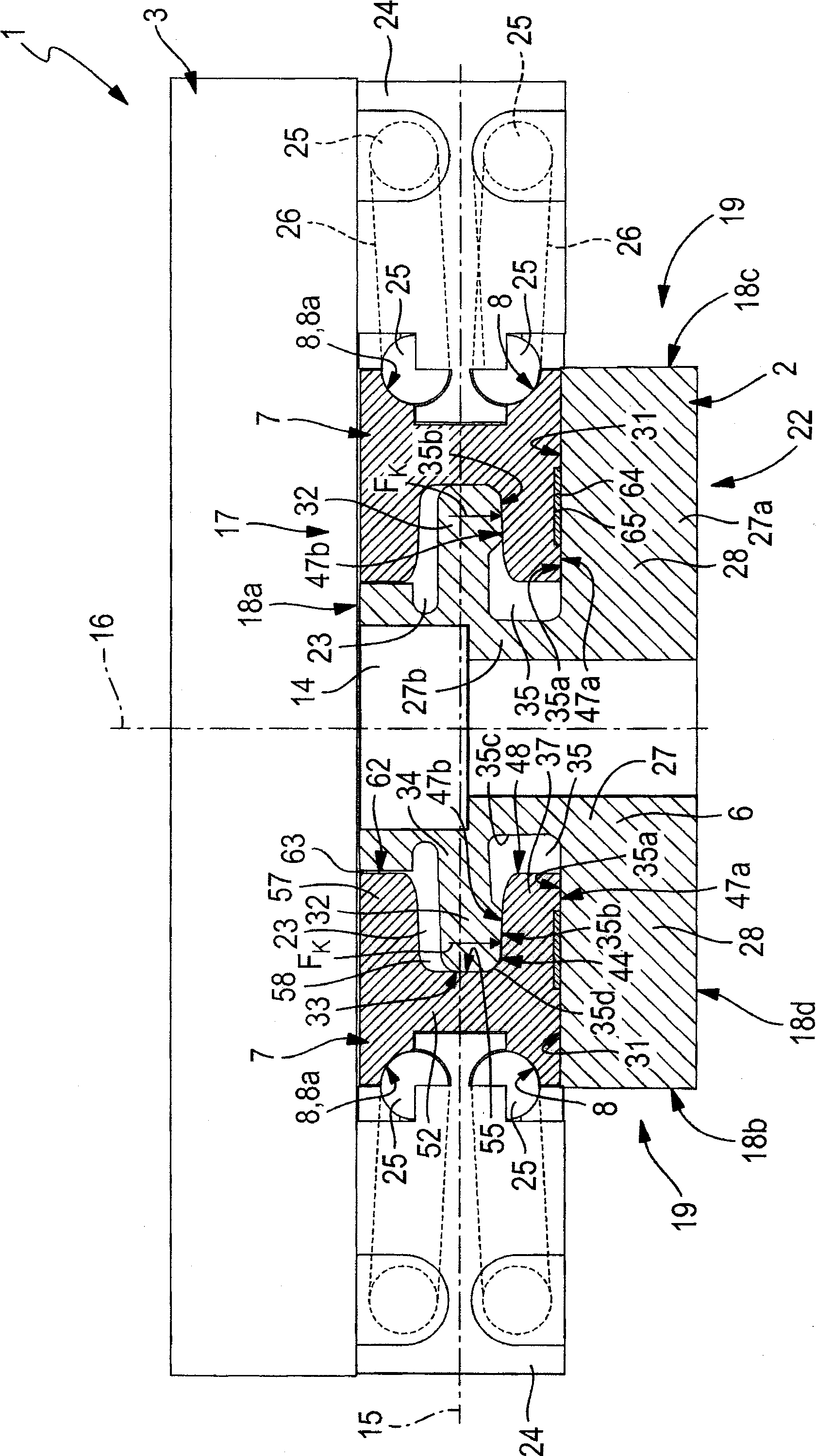 Linear guide device