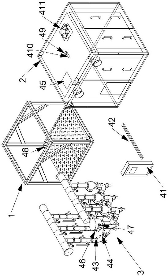 Air conditioner water circulation intelligent unit