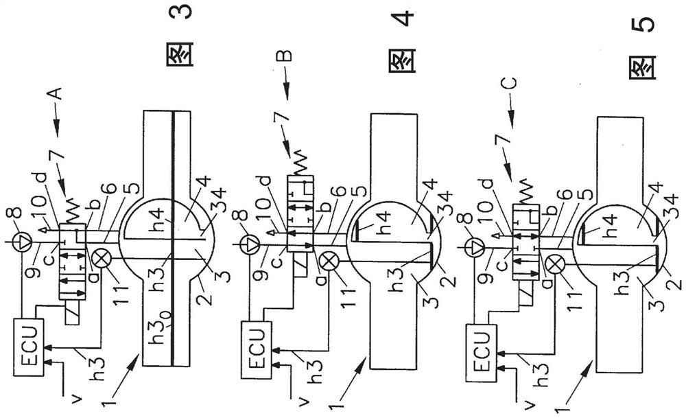 Method of controlling oil level in a gearbox and gearbox for implementing said method