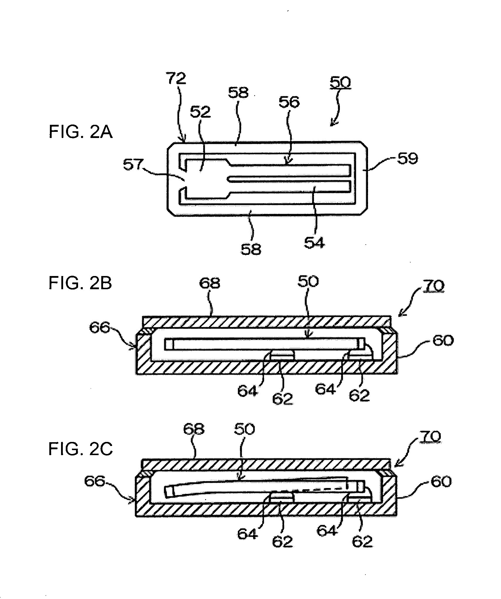 Tuning-fork type piezo-oscillator piece and mounting method thereof