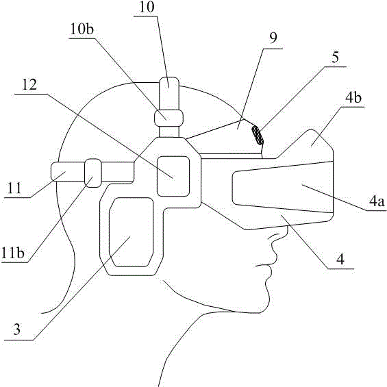 Electroencephalogram biological feedback diagnosis and treatment instrument and system and using method
