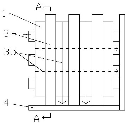 High-strength heat transfer structure for cooling the power battery