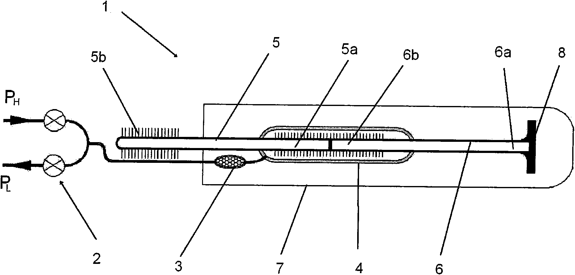 Heat-pipe type heat-insulation deflation refrigerator