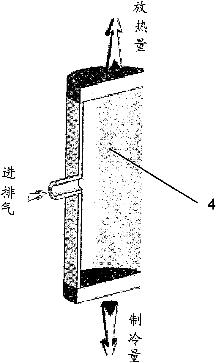 Heat-pipe type heat-insulation deflation refrigerator