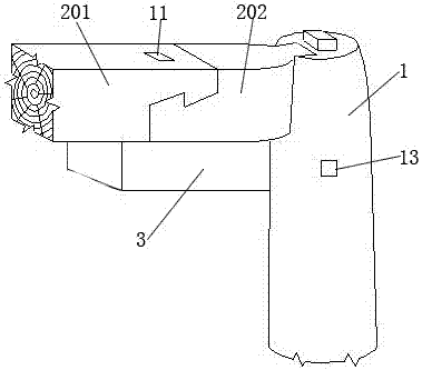 Reinforcing repairing structure for ancient building eave column and single-architrave node