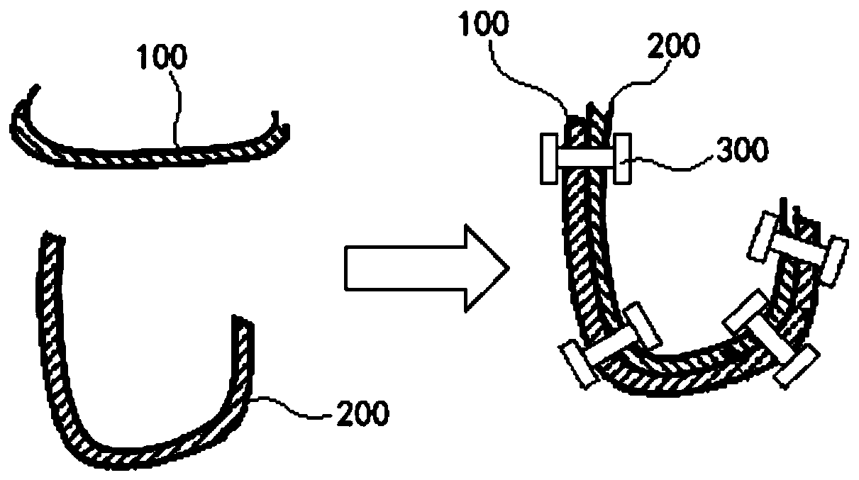 A foaming structure of a non-sewing one-piece face cover and its preparation mold and preparation method