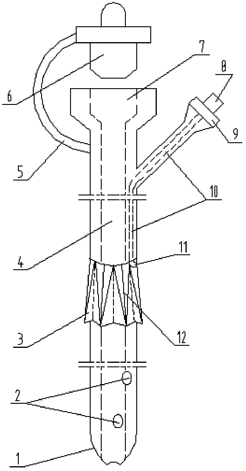 Stomach tube with device for preventing backflow of gastric content