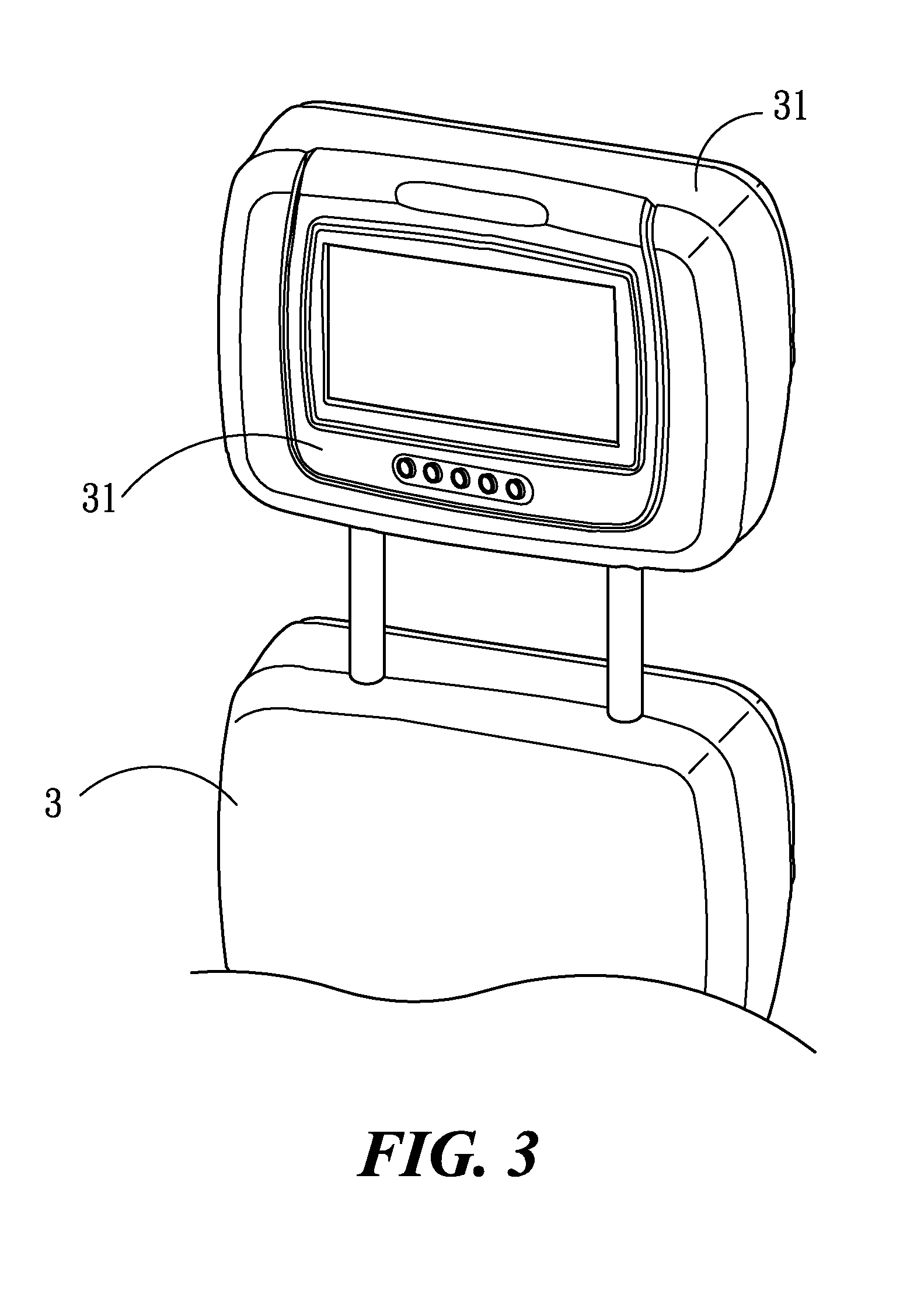 Reception Structure for Mobile Video and Audio Device