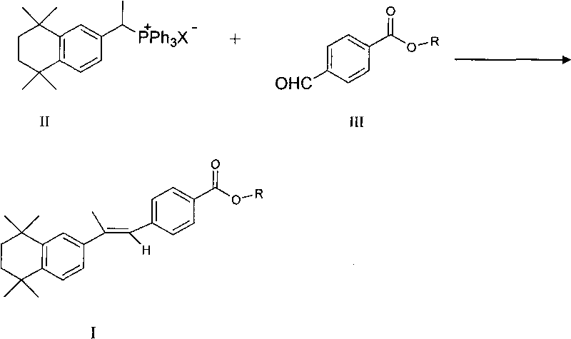Synthesis method of etretinate ether