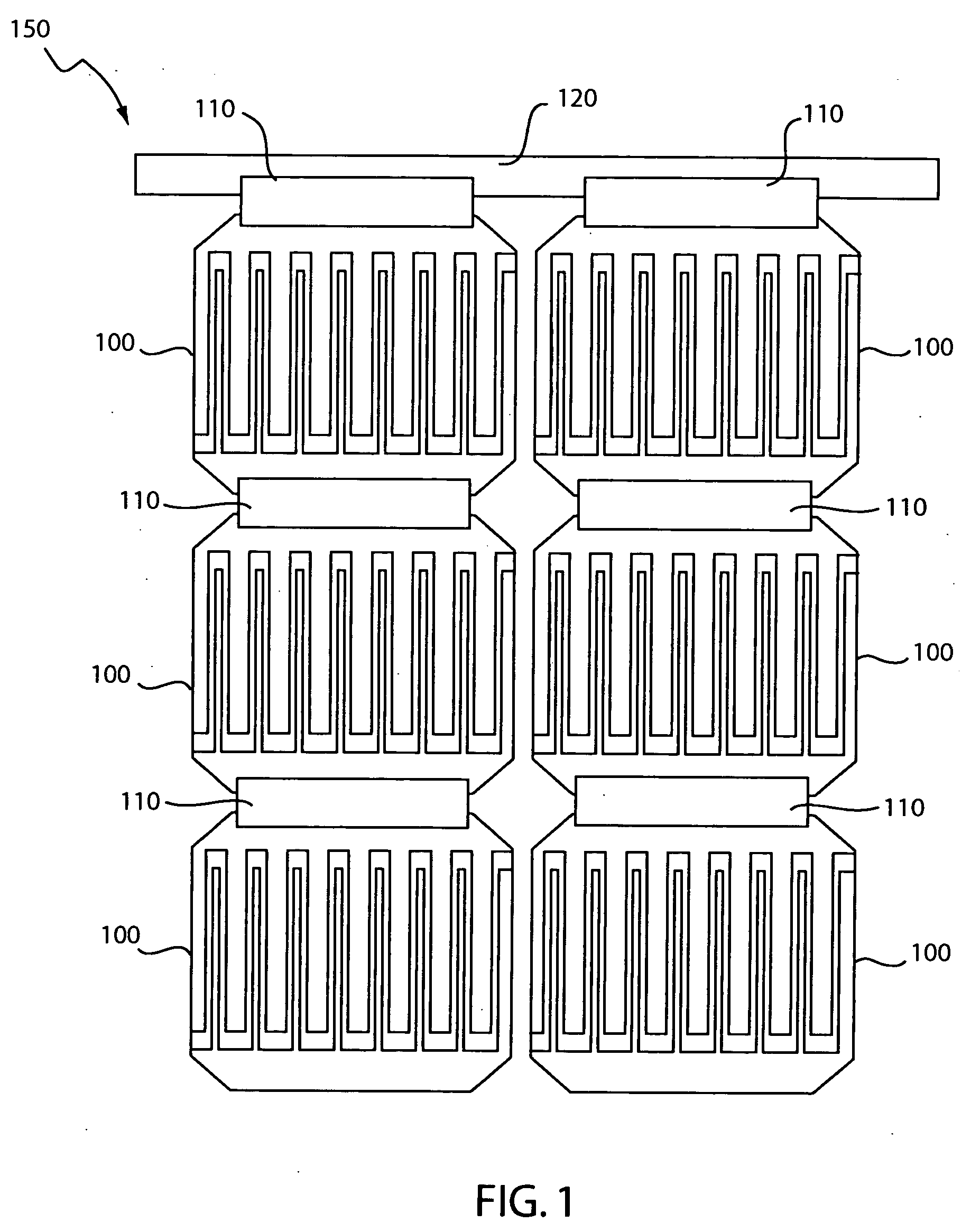 Interconnection of solar cells in a solar cell module