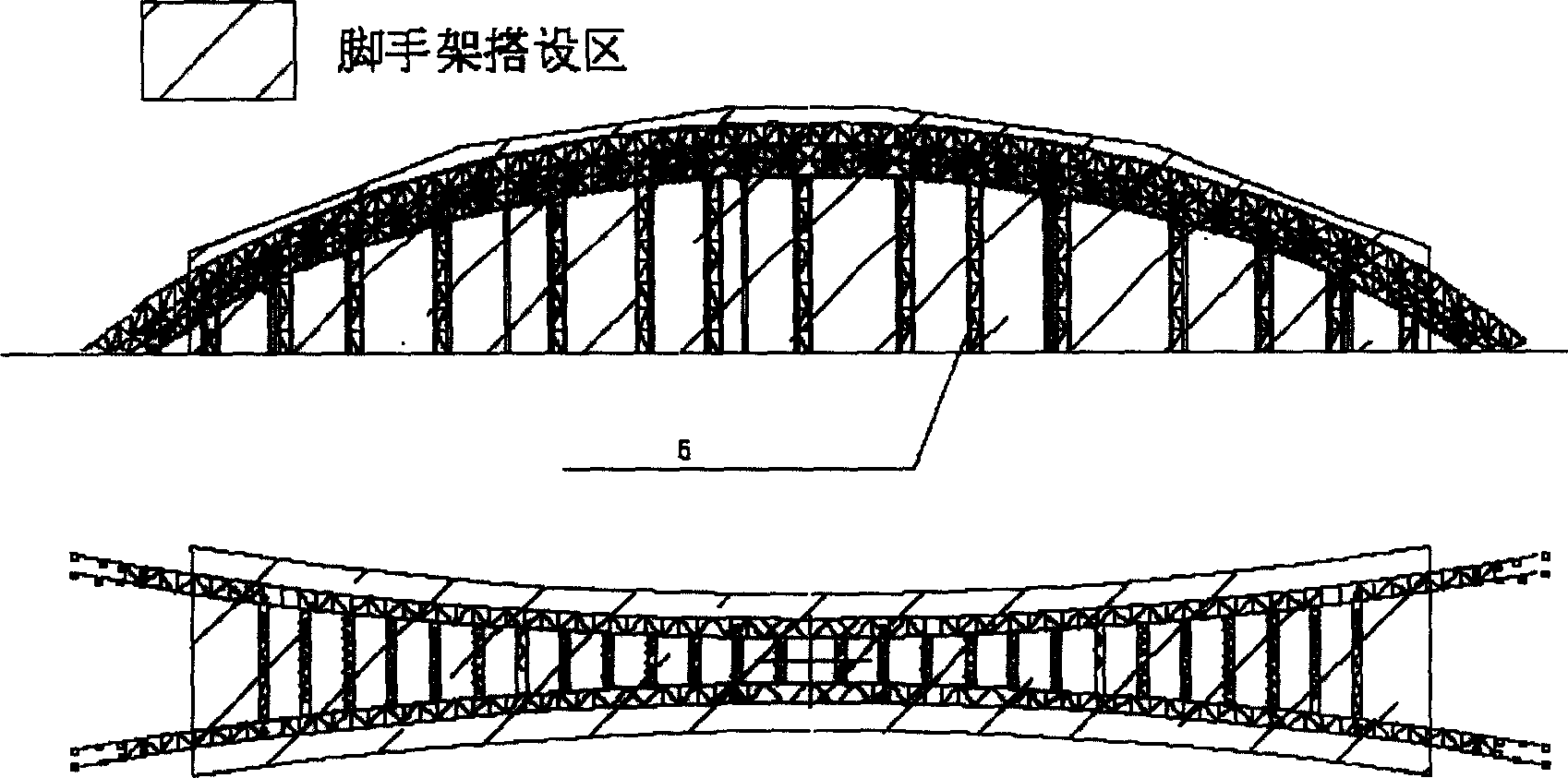 Building truss integral lifting method and equipment thereof