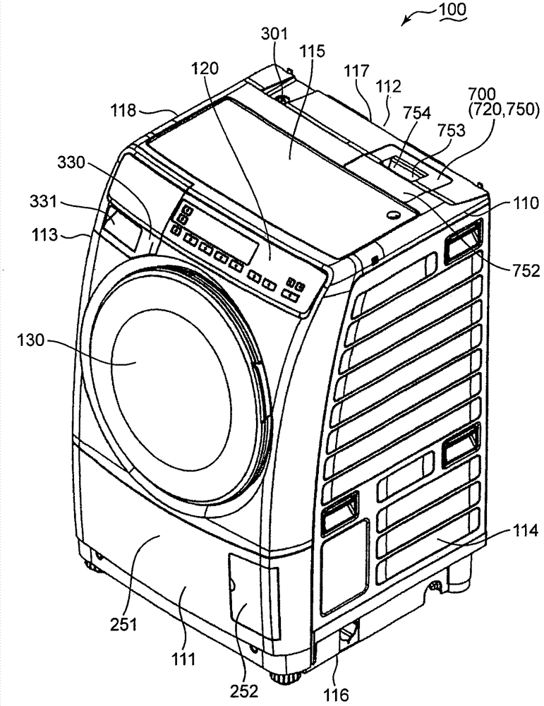 Clothes processing device