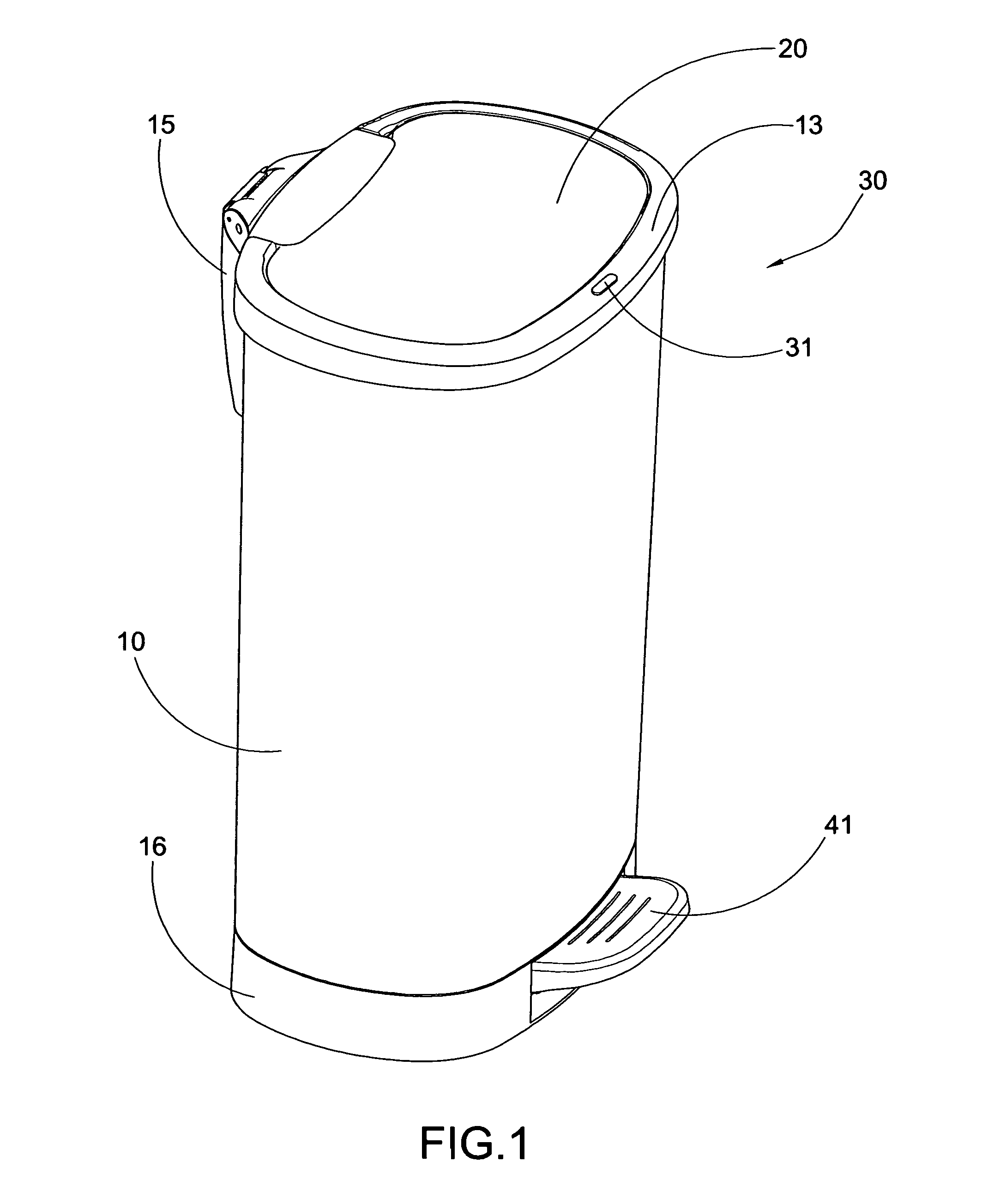 Lid operation arrangement for container