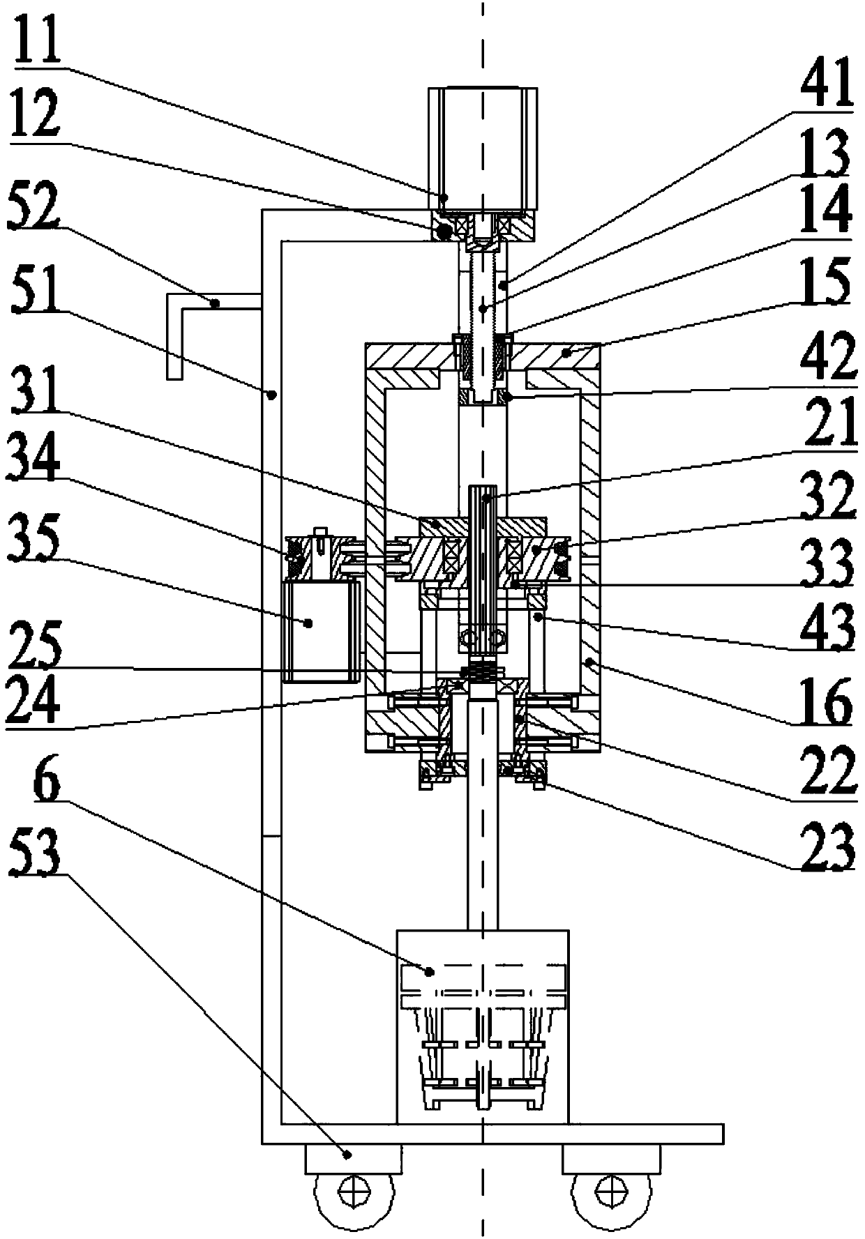 Movable torque-convertible automatic stirring device